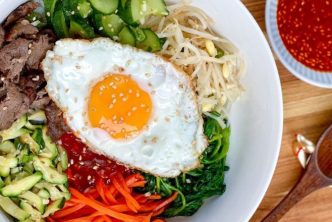 bibimbap coreano ricetta perfetta leggera nutriente