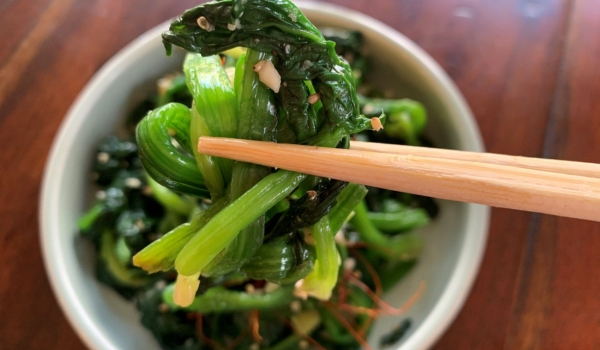 spinach banchan