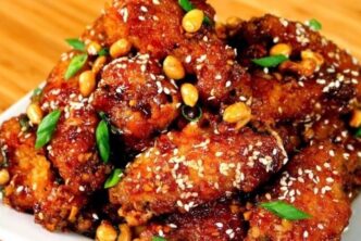 pollo fritto coreano dakgangjeong yangnyeom sijangtongdak