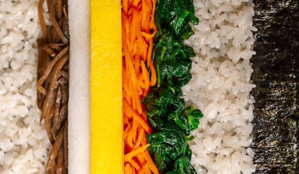 L'interno del gimbap