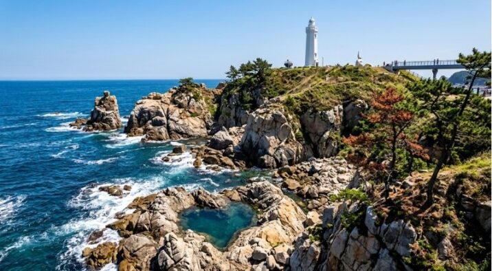 uljin corea sud mare foresta terme